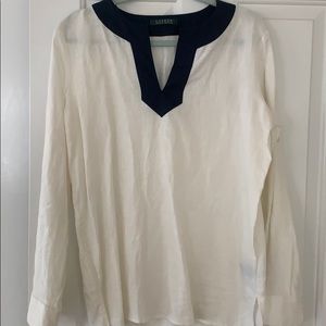Ralph Lauren linen blouse